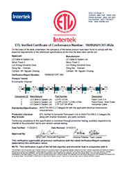 ETL Channel Certification for Worst Case image